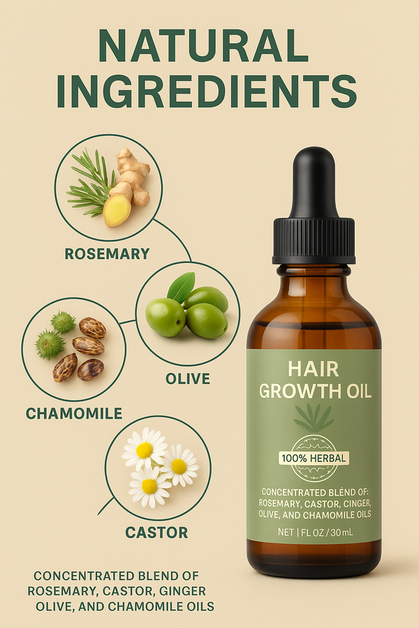Rosemary Hair Growth Oil (30ml)